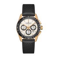 Orologio Hamilton Uomo Jazzmaster Performer in Acciaio placcato oro rosa H36626710 - H36626710